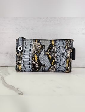 Coach Crosby Exotic Snakeskin Crossbody Purse
